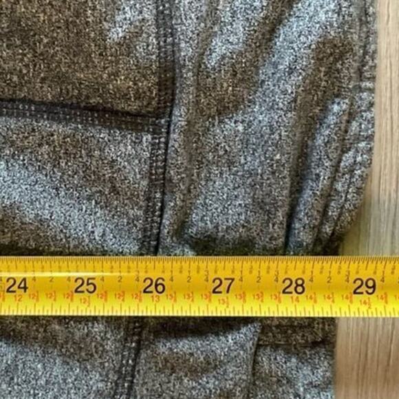 Lululemon Find Your Centre Wrap Heather Speckled In Gray & Black Hoodie Size 10 - Picture 9 of 9
